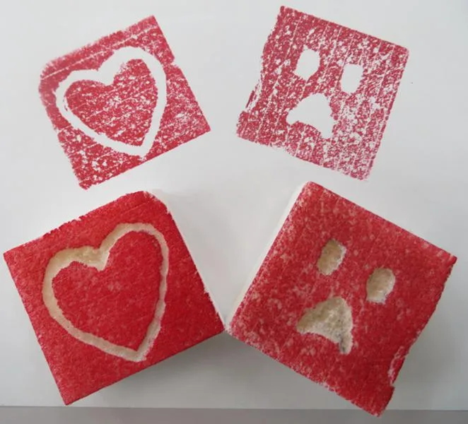 オレンジの力でスタンプをつくろう！の掲載画像